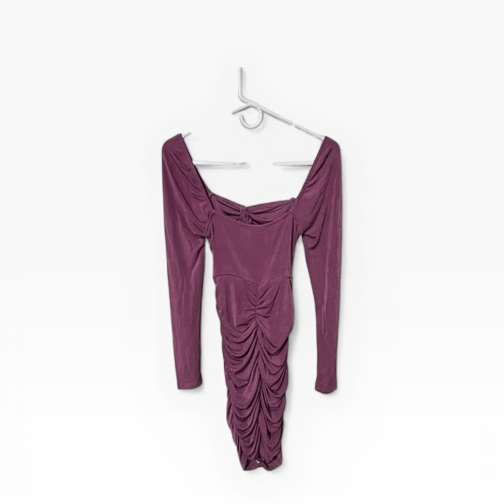NWT Princess Polly Dillon Mini Dress Halter Neck Purple Size 6 Fully Lined‎ - Picture 4 of 9